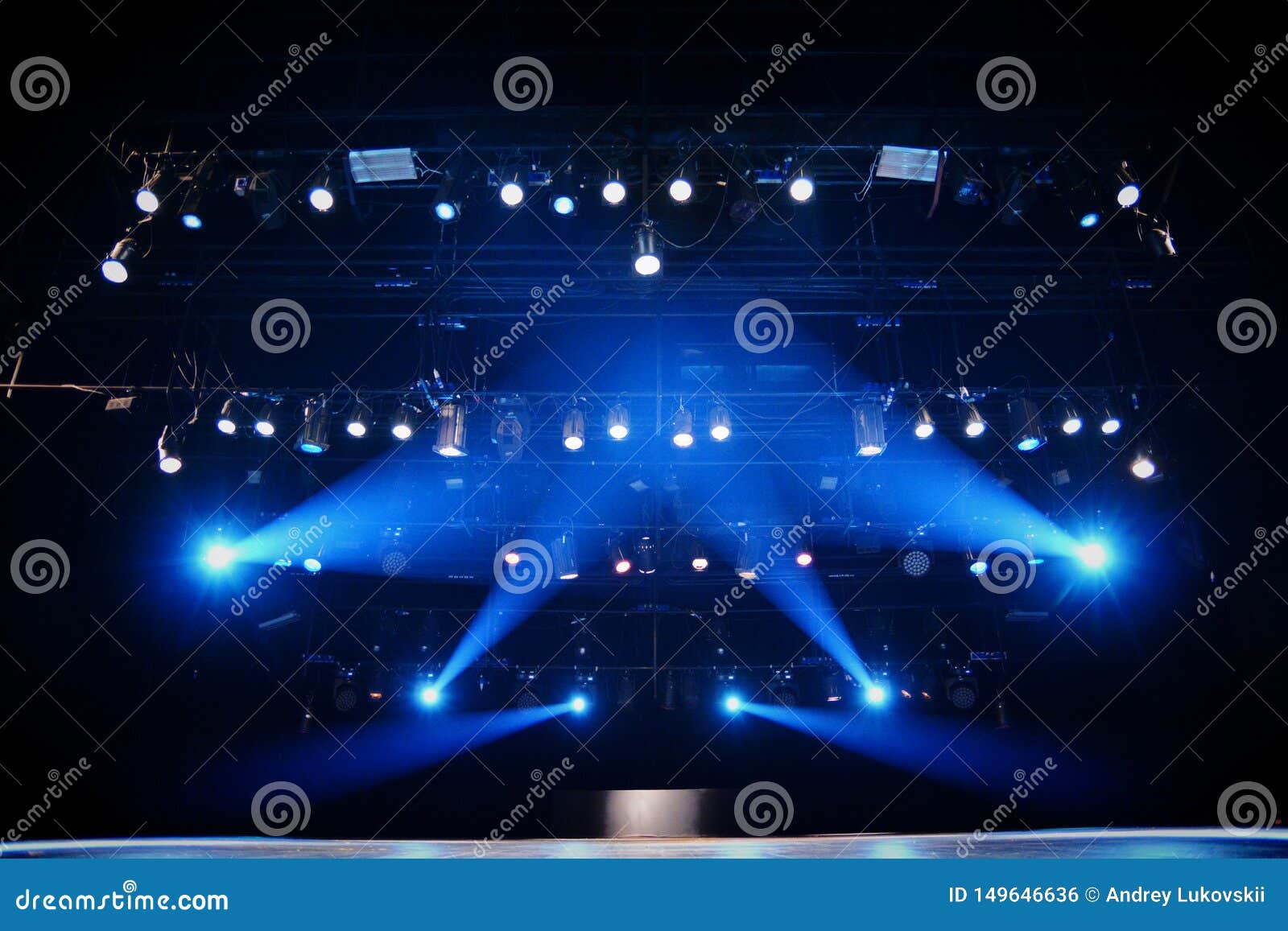 Light of Lighting Lanterns on the Stage Stock Photo Image of candle