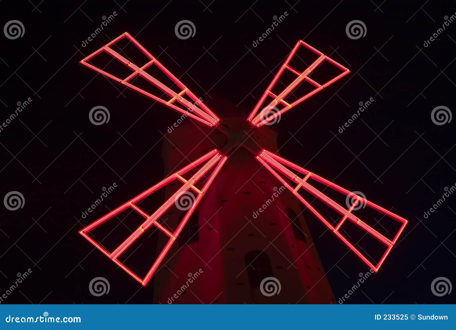 Light Mill stock image. Image of colourful, wind, light - 233525