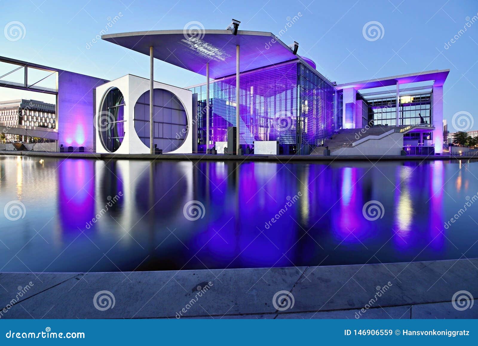 Light night show in Berlin stock image. Image of romance 146906559