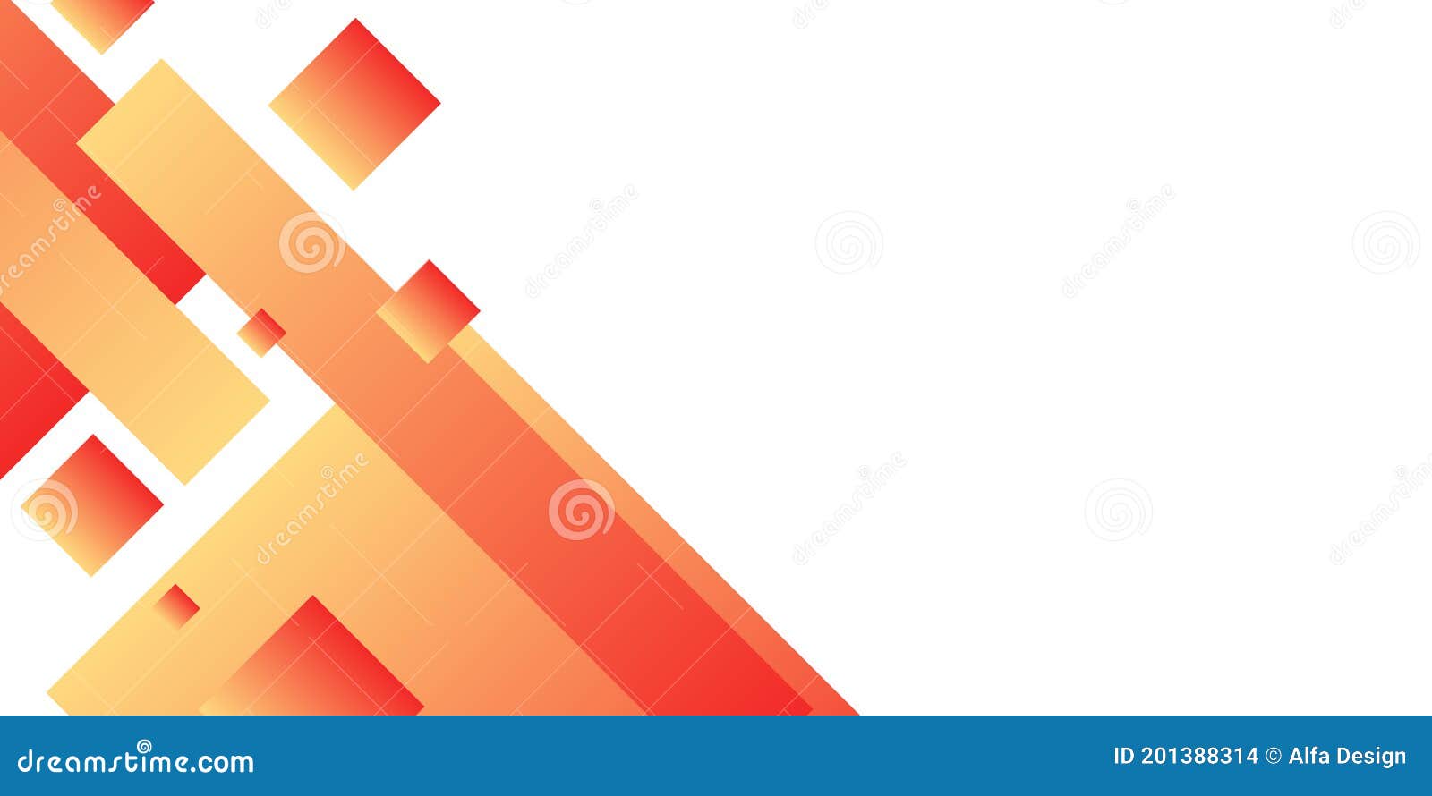 Light Design Banner Orange Background - Goimages World