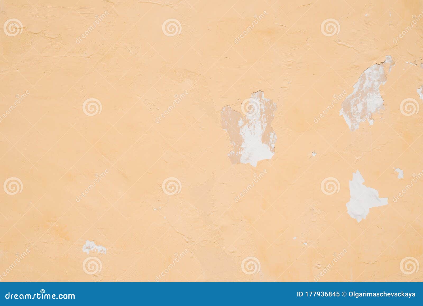 Light Orange Peeling Wall with Plaster. Texture Stock Image Image of