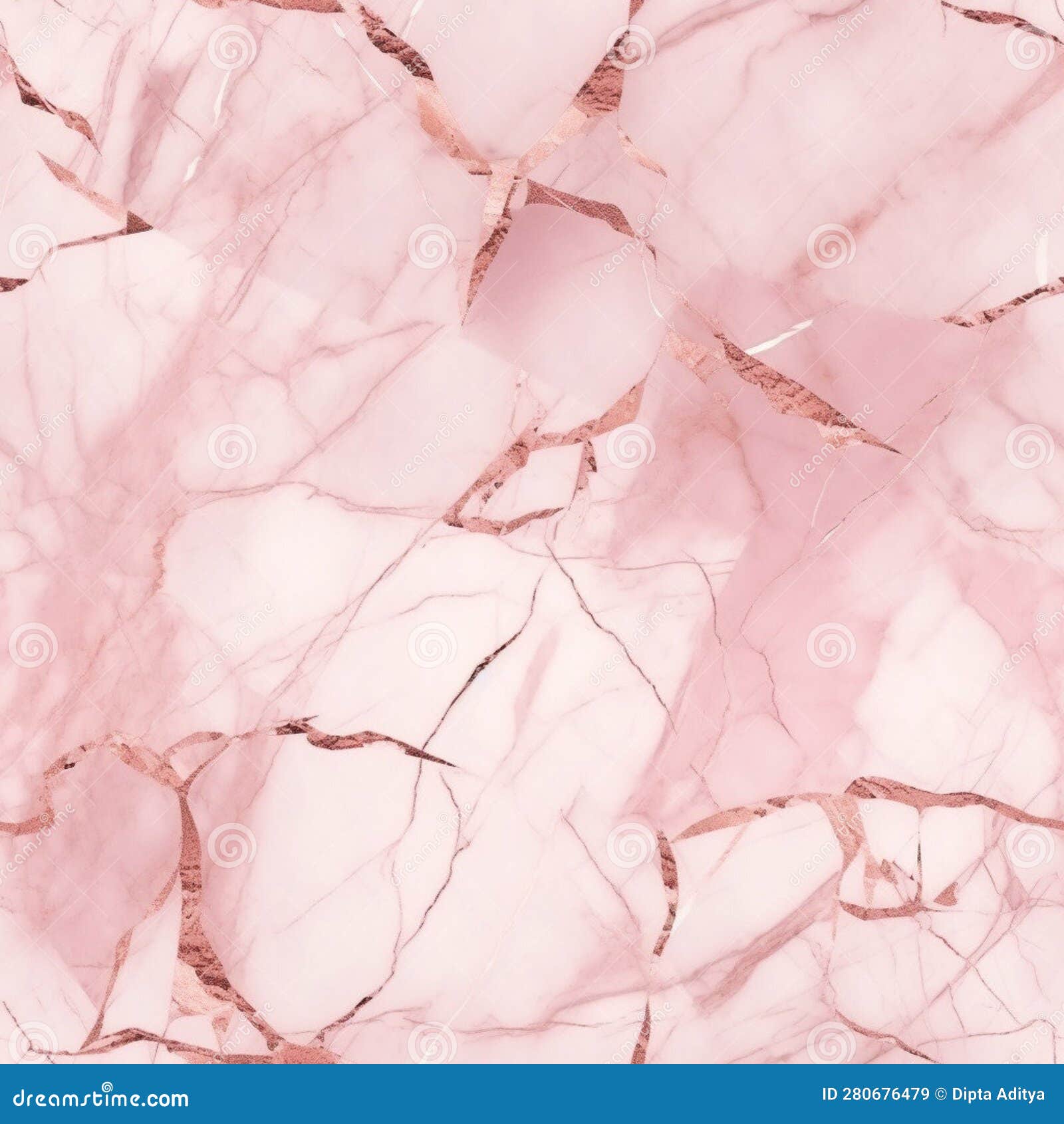 Light Pink Marble Texture Background in High Resolution. Ai Generated
