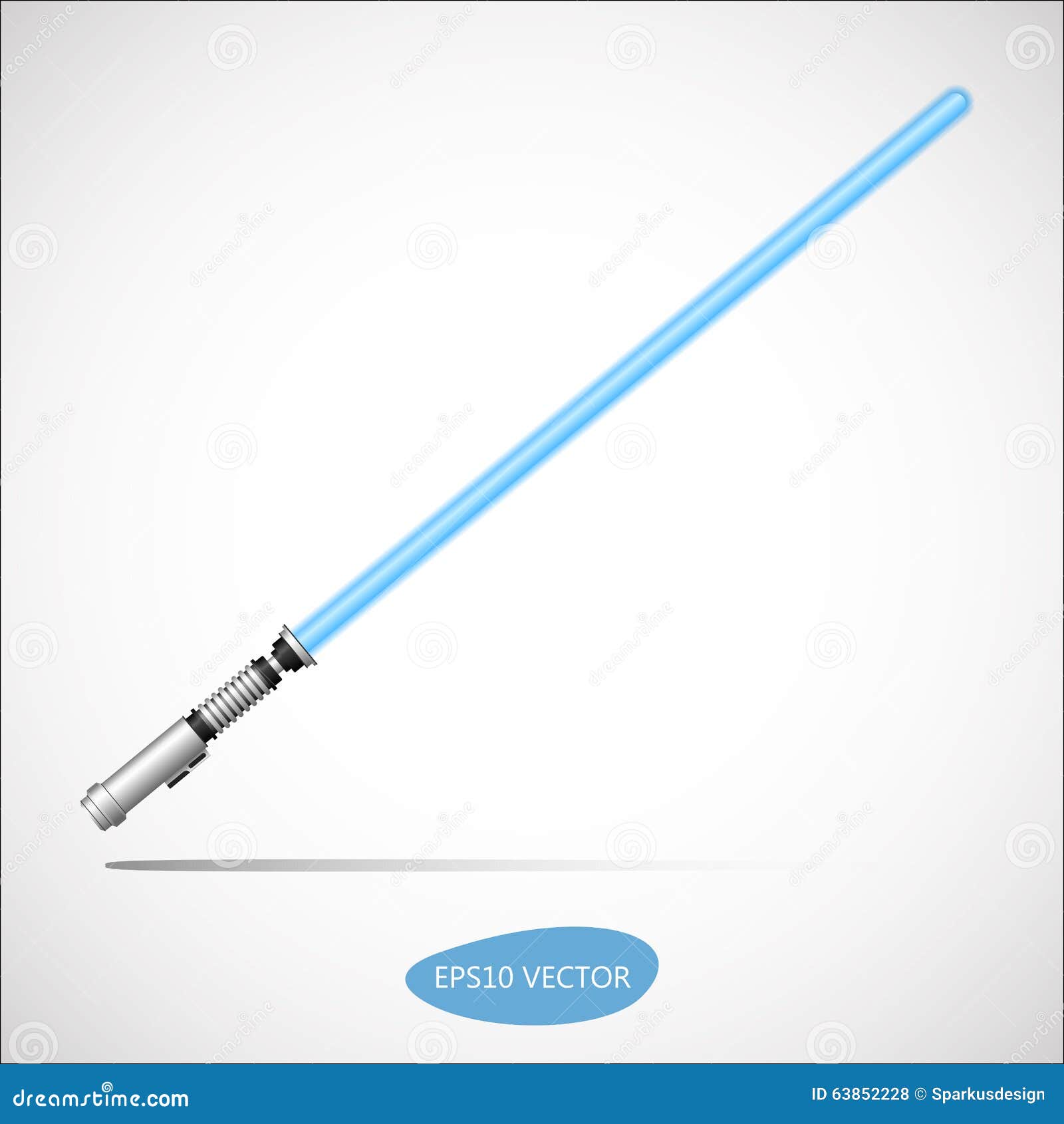 light saber - futuristic energy weapon.  