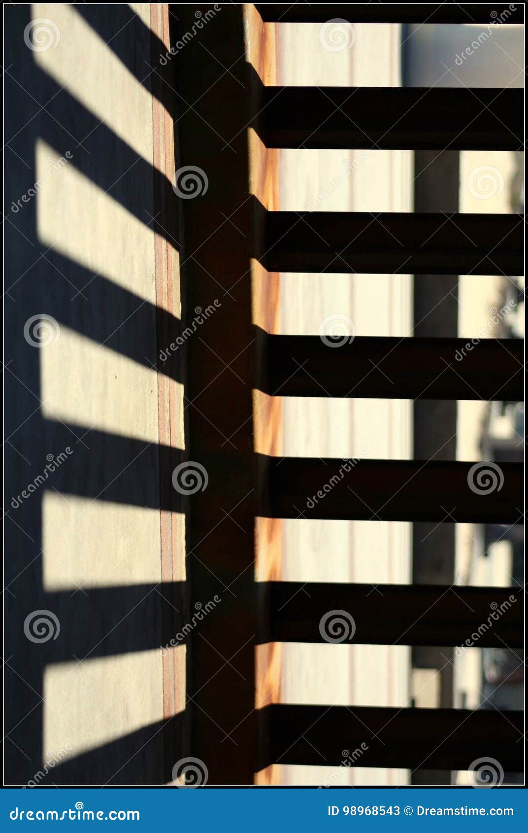 Light shadow and bars stock image. Image of light, bars 98968543
