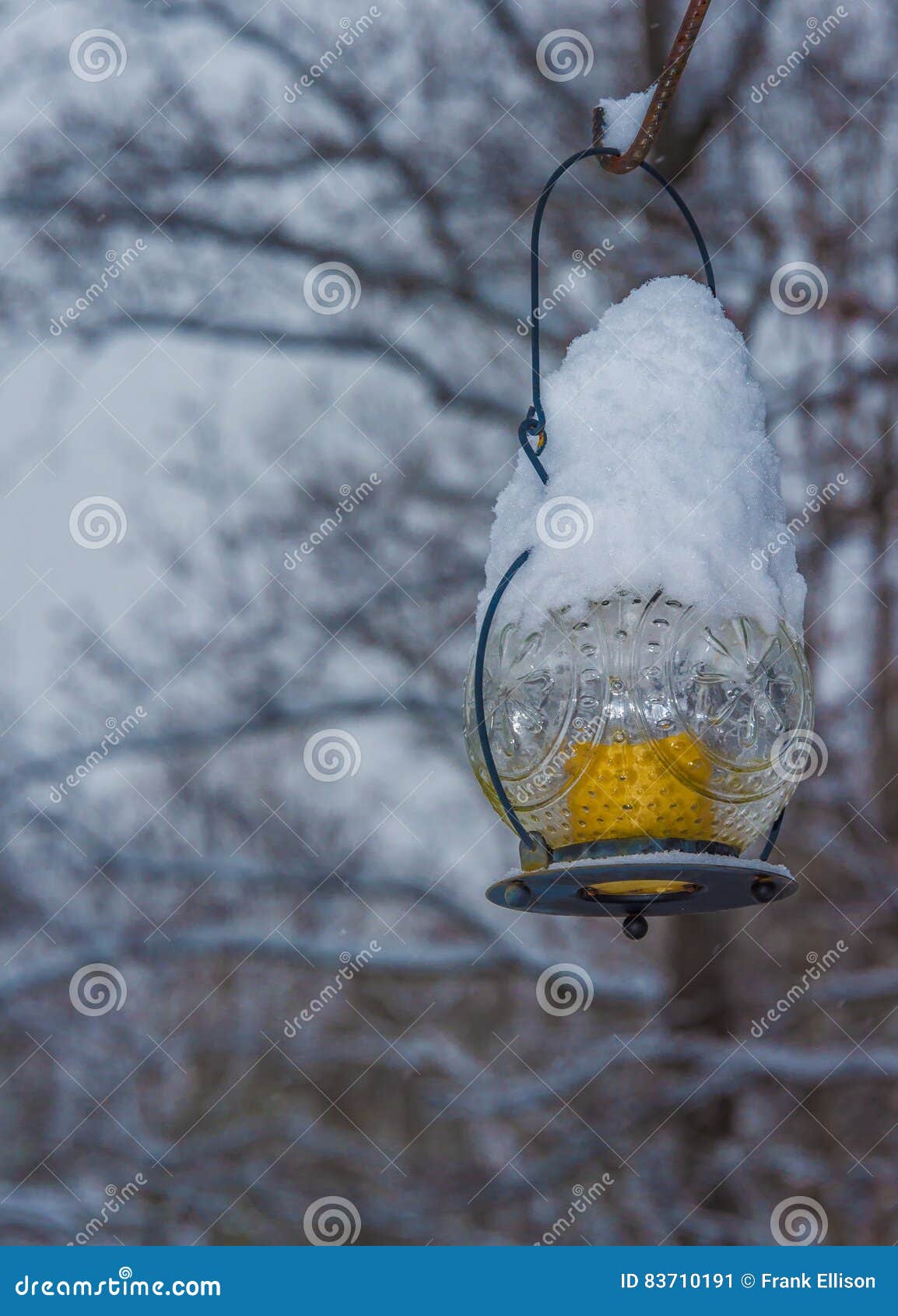 Light stock image. Image of cold, lantern, snow, snowfall 83710191