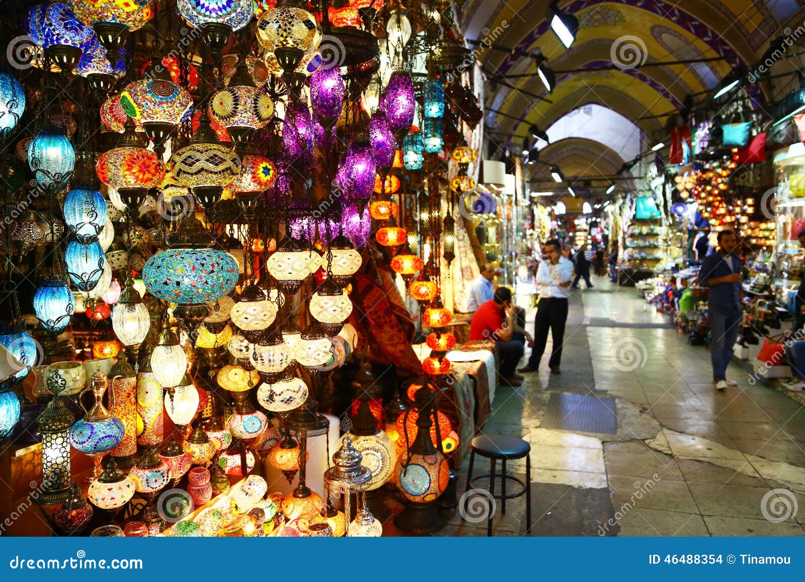 Grand Bazaar. Turkey, Istanbul Stock Photo by ©Johnnie_Losev 77648338