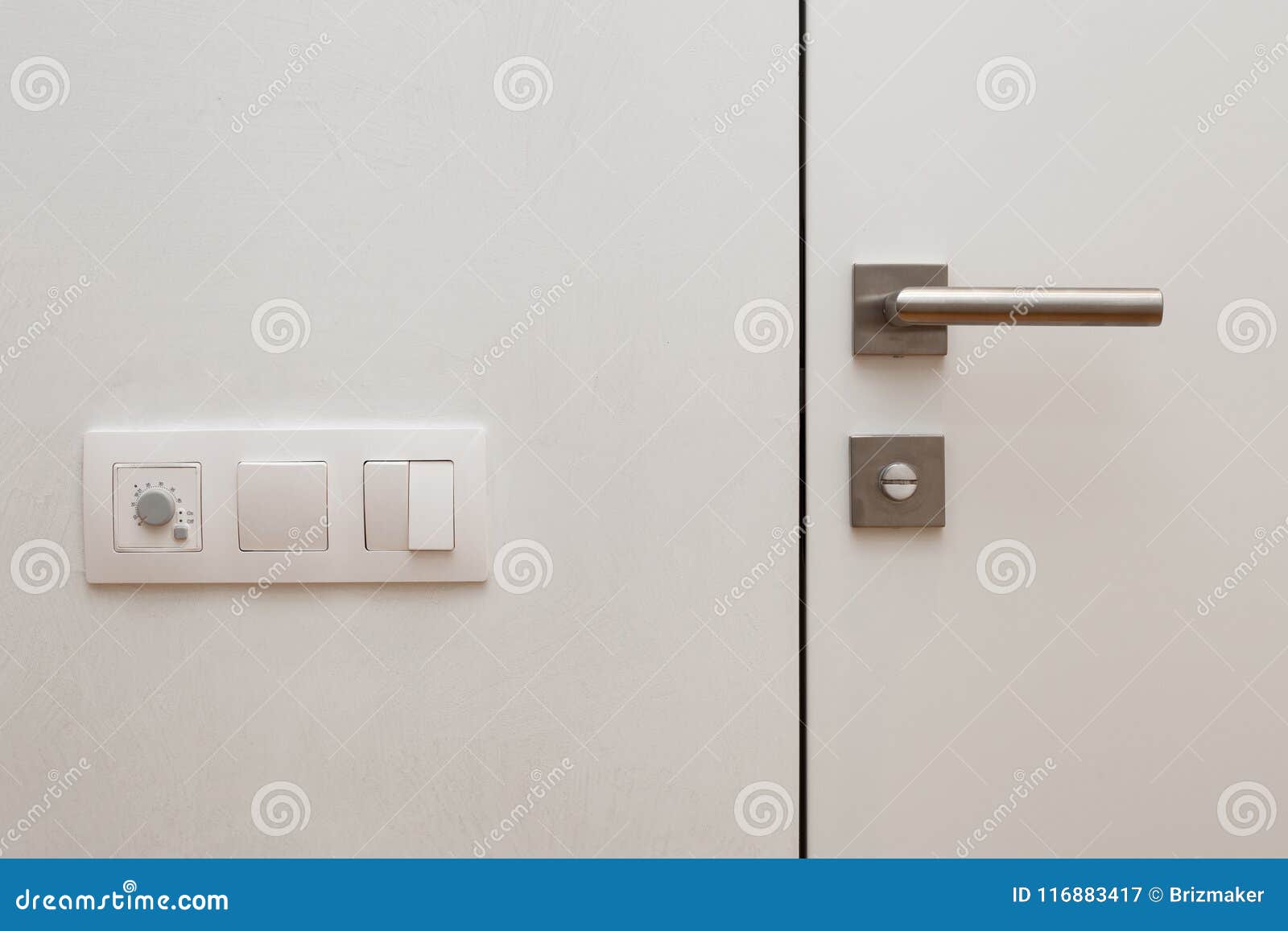 the white door switch
