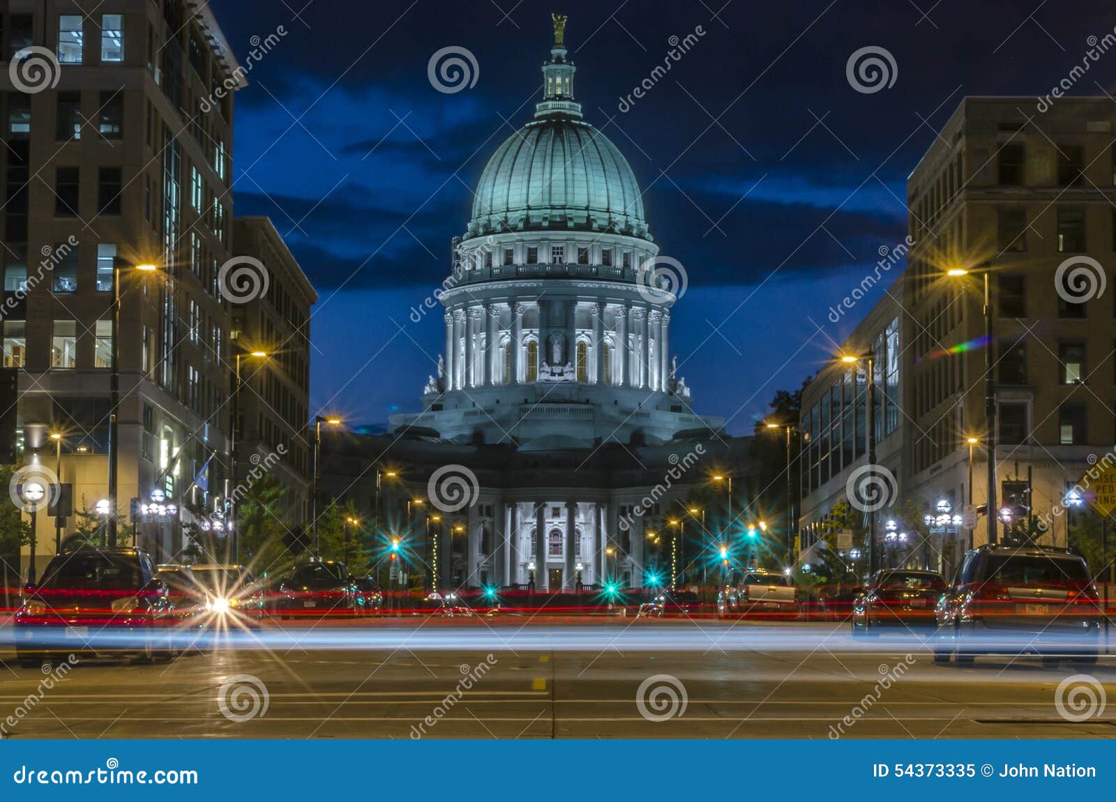 light trails in wisconsin