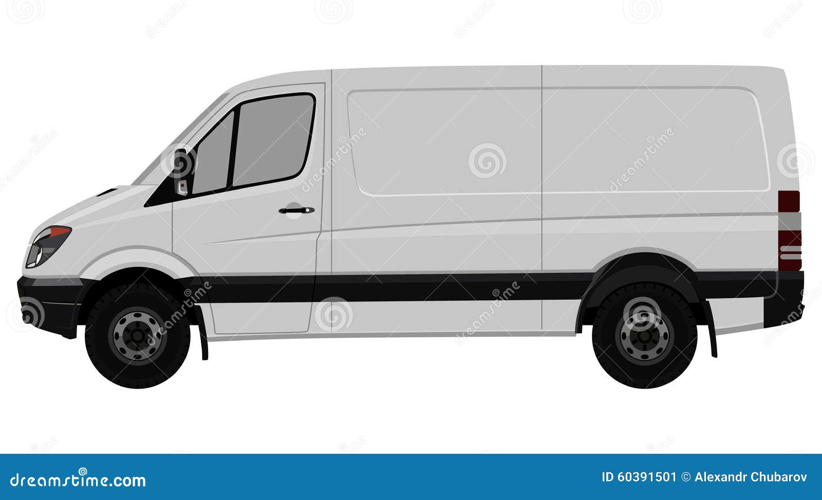 Light truck stock vector. Illustration of cargo, light - 60391501