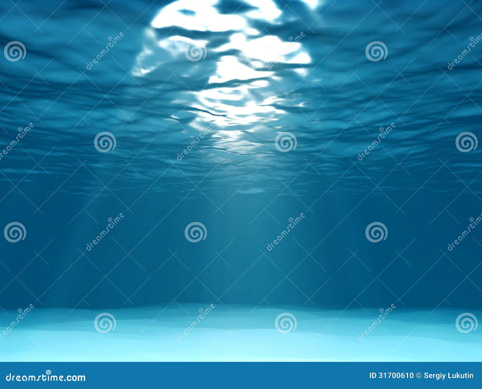 Light underwater stock illustration. Illustration of beam - 31700610
