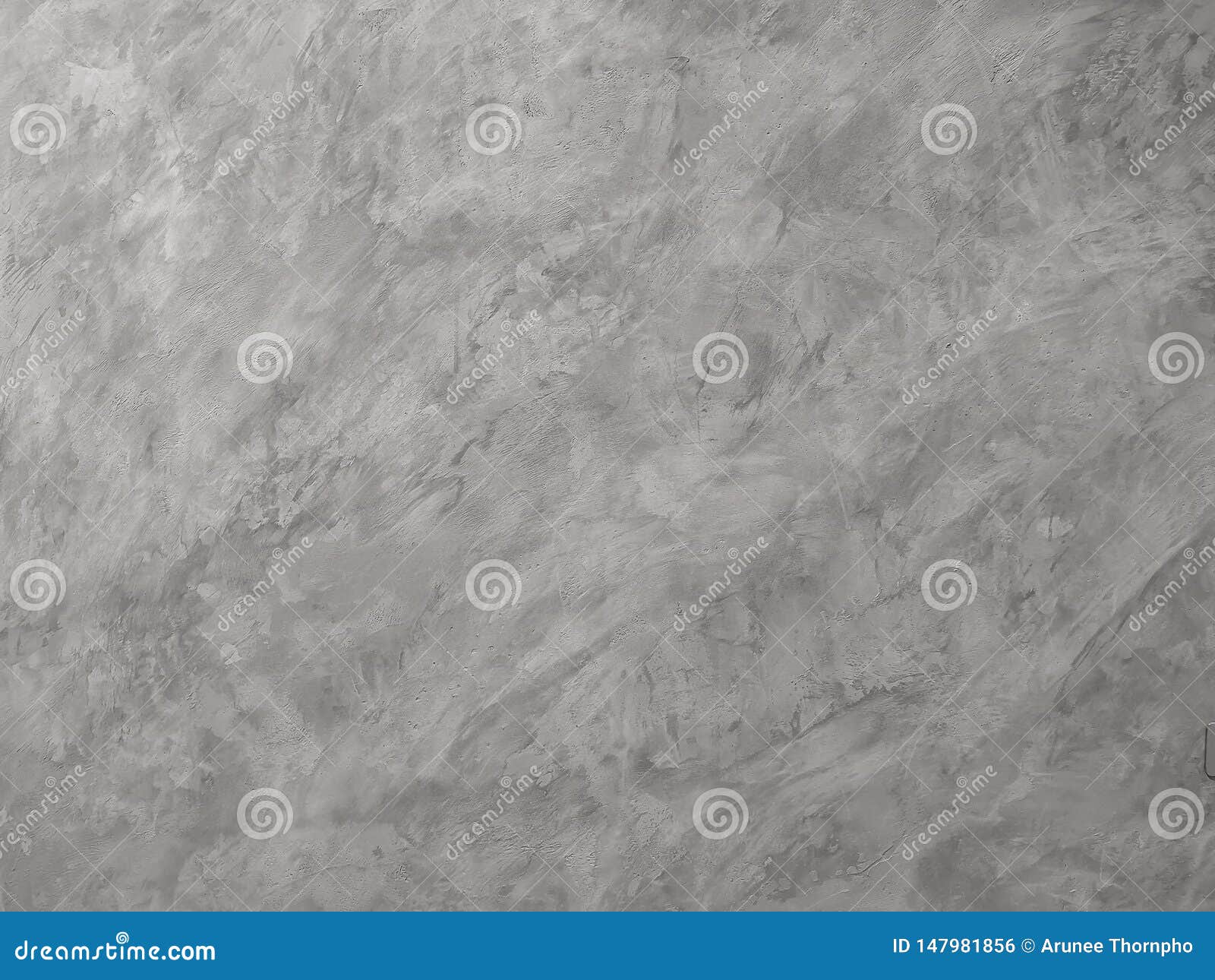 The Lighter Grey Color of Rough Texture Concrete Wall Skin with Random