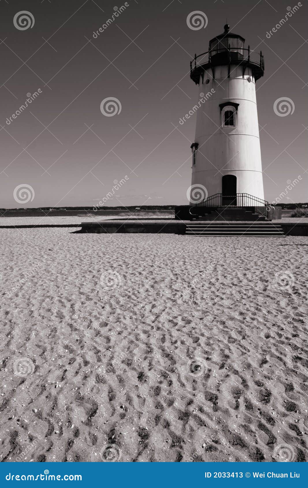 Lighthouse on the beach stock image. Image of safety, sand 2033413