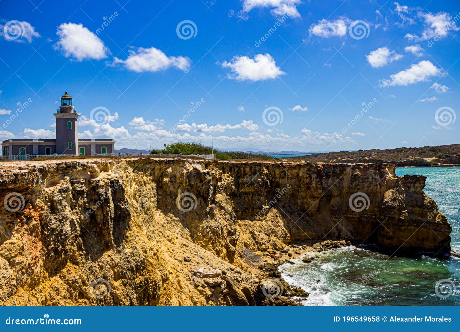 lighthouse at cabo rojo, puerto rico