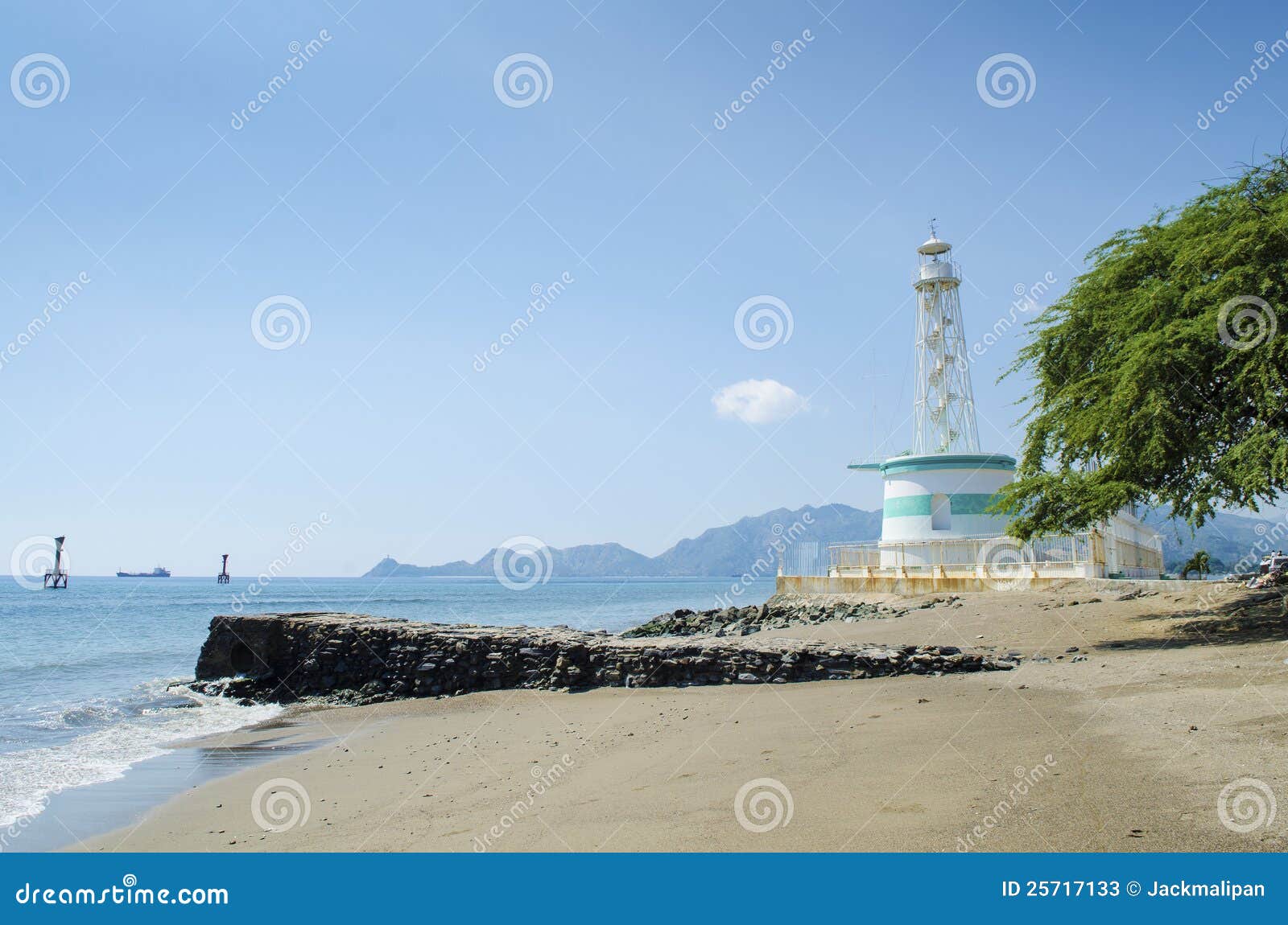 lighthouse in dili east timor