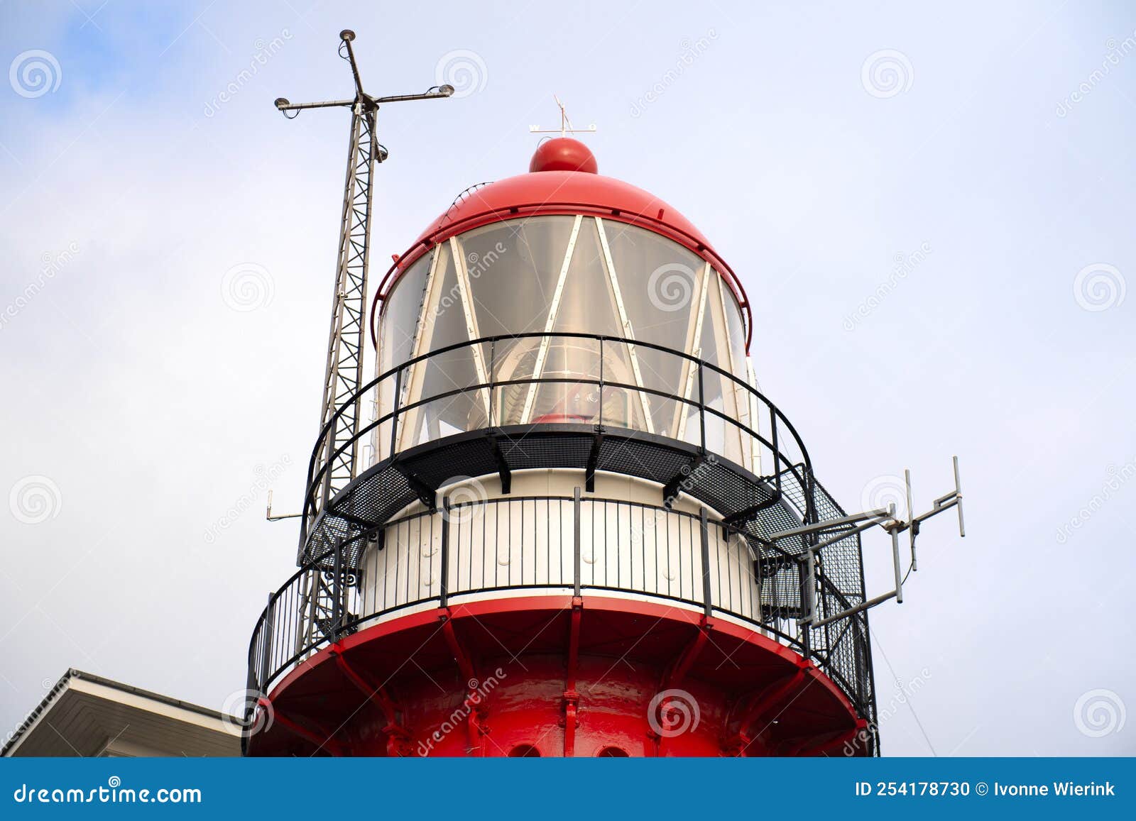 lighthouse on dutch vlieland