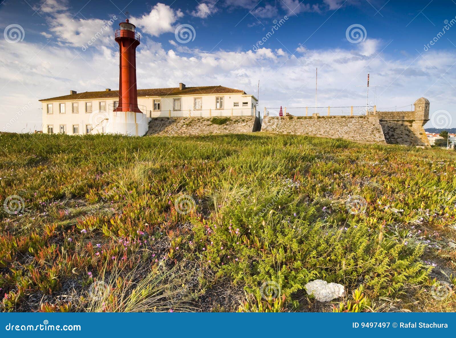 lighthouse in esposende, northern portugal