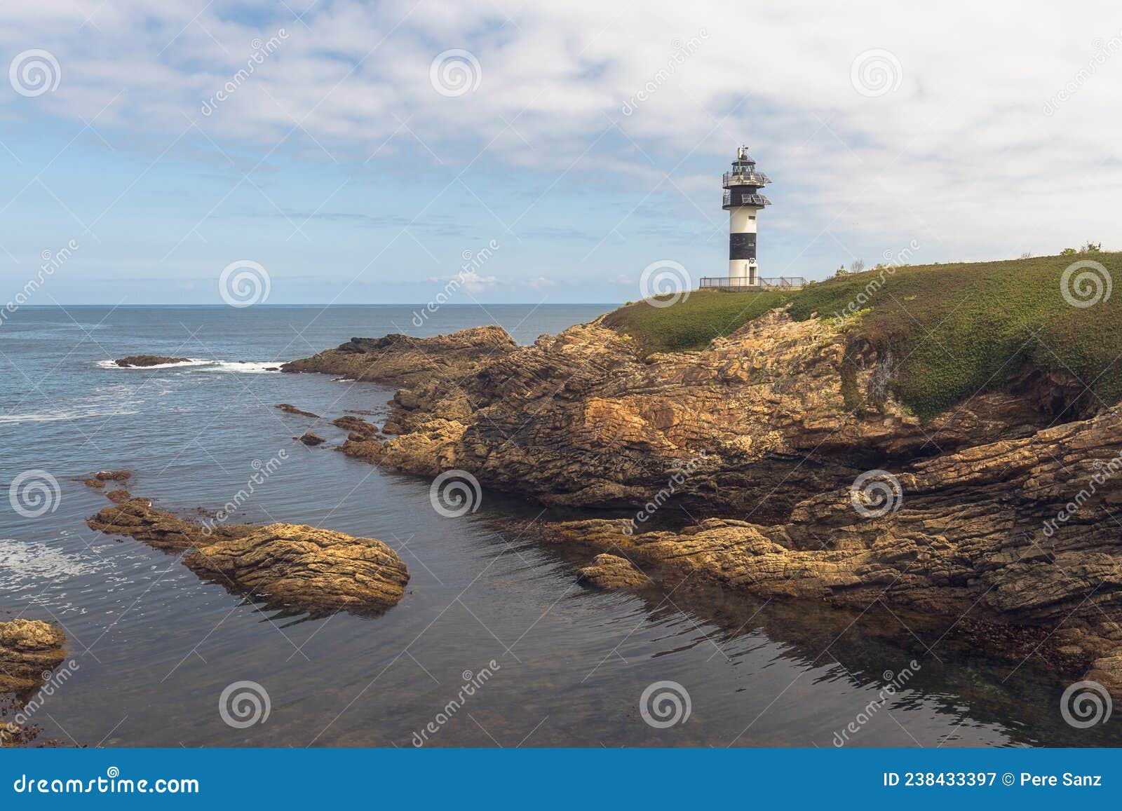 lighthouse illa pancha in lugo