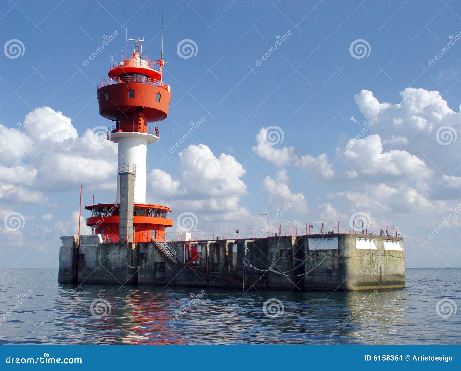 Lighthouse Kiel stock photo. Image of lighthouse, fjord 6158364