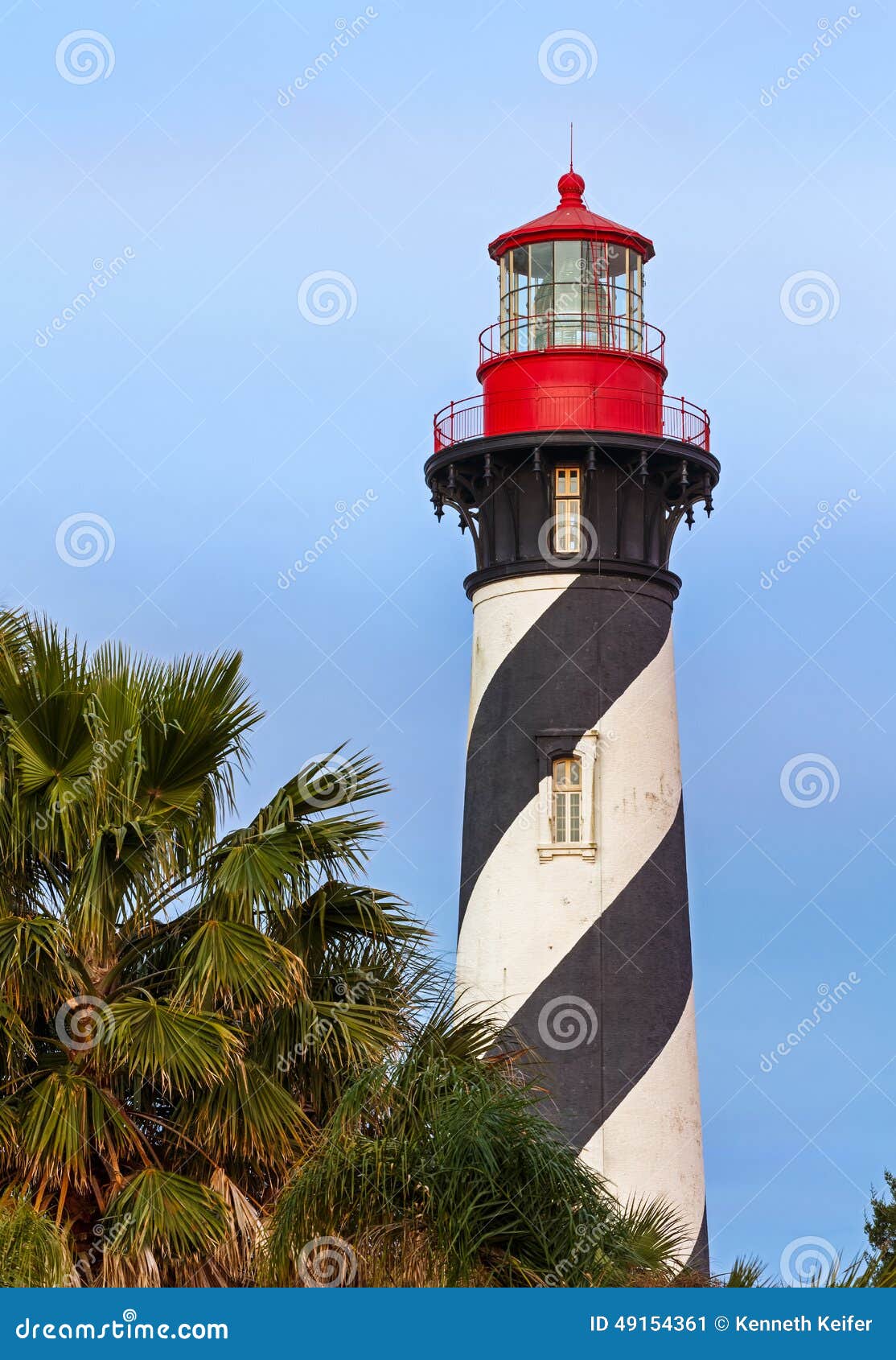 lighthouse at st. augustine, florida