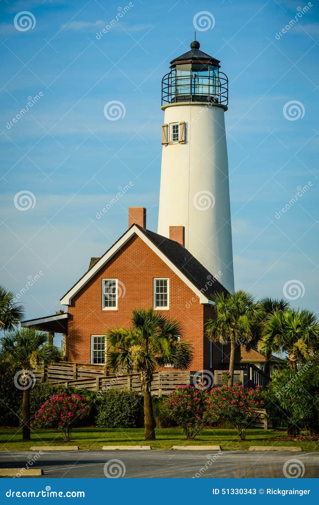 lighthouse at st. george island, florida