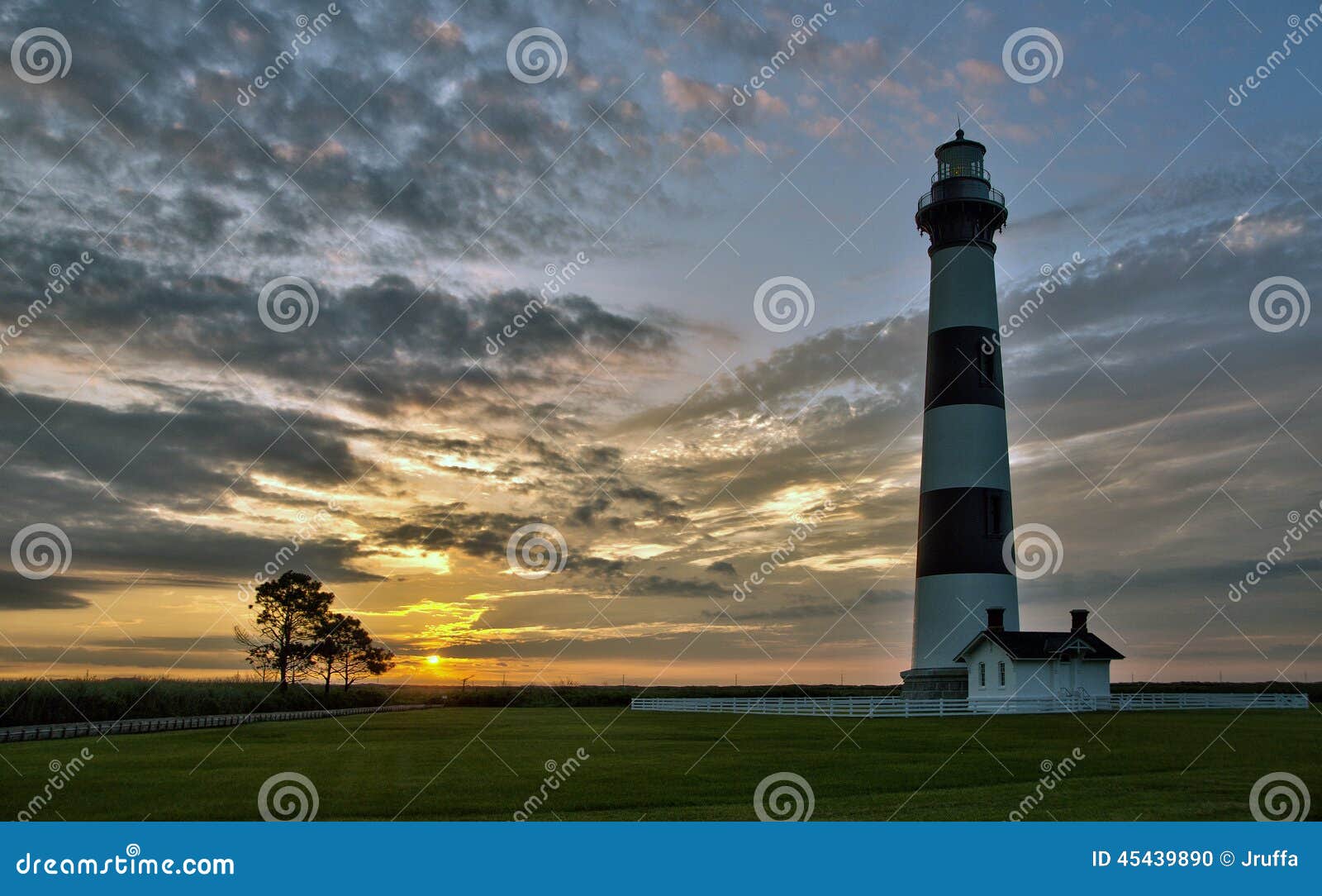 lighthouse sunrise