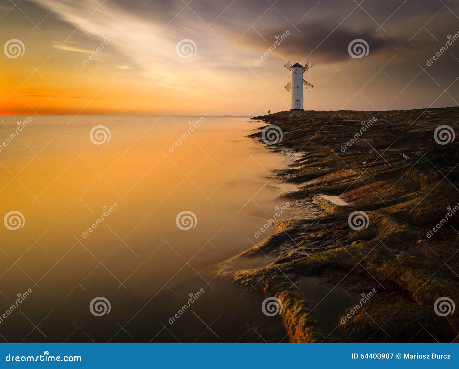 lighthouse in swinoujscie