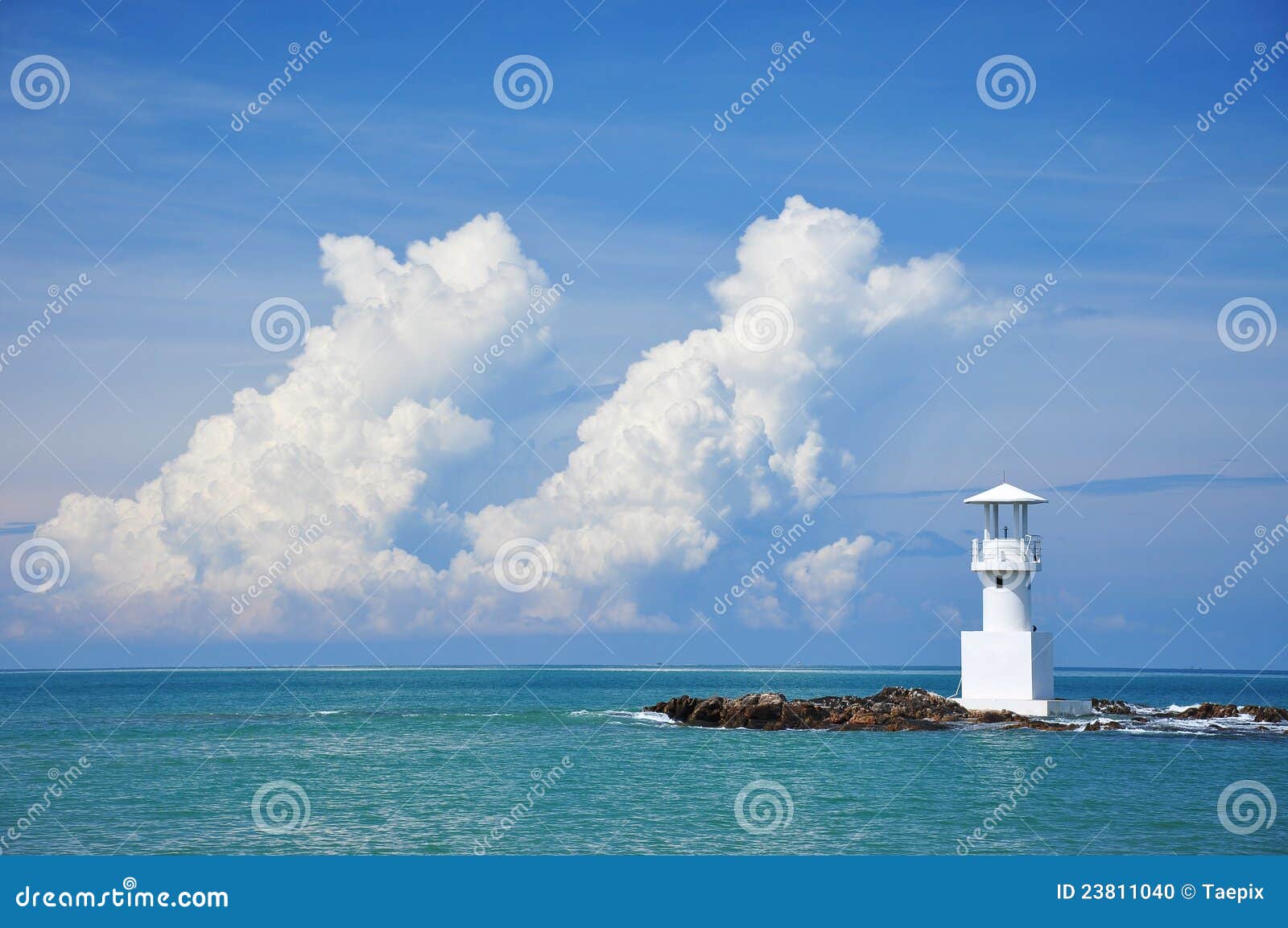 Lighthouse Khao Lak Thailand Centara Seaview Resort Khao Lak Stock