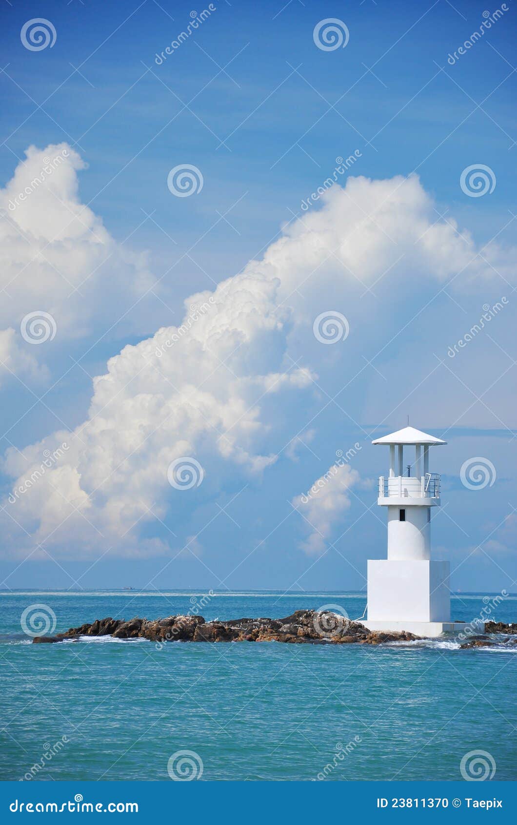 Lighthouse Khao Lak Thailand Centara Seaview Resort Khao Lak Stock