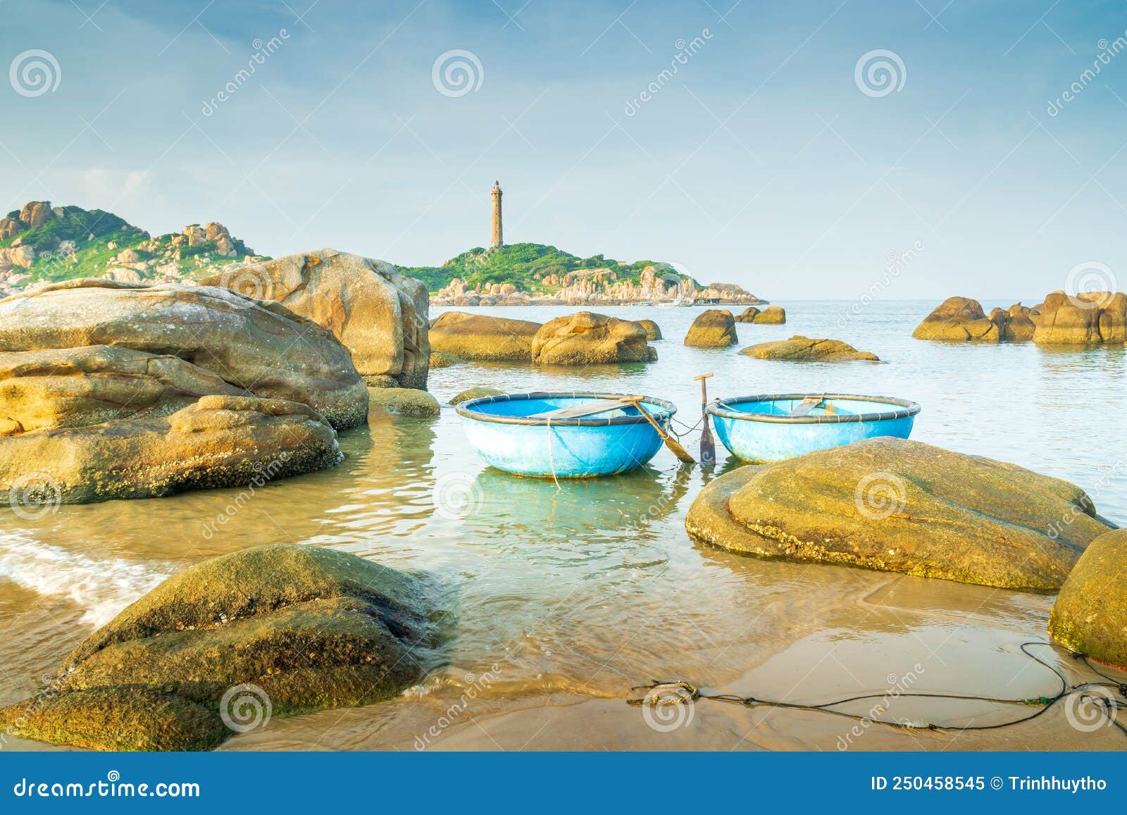 Light House in the Center of Vietnam Stock Image Image of assist