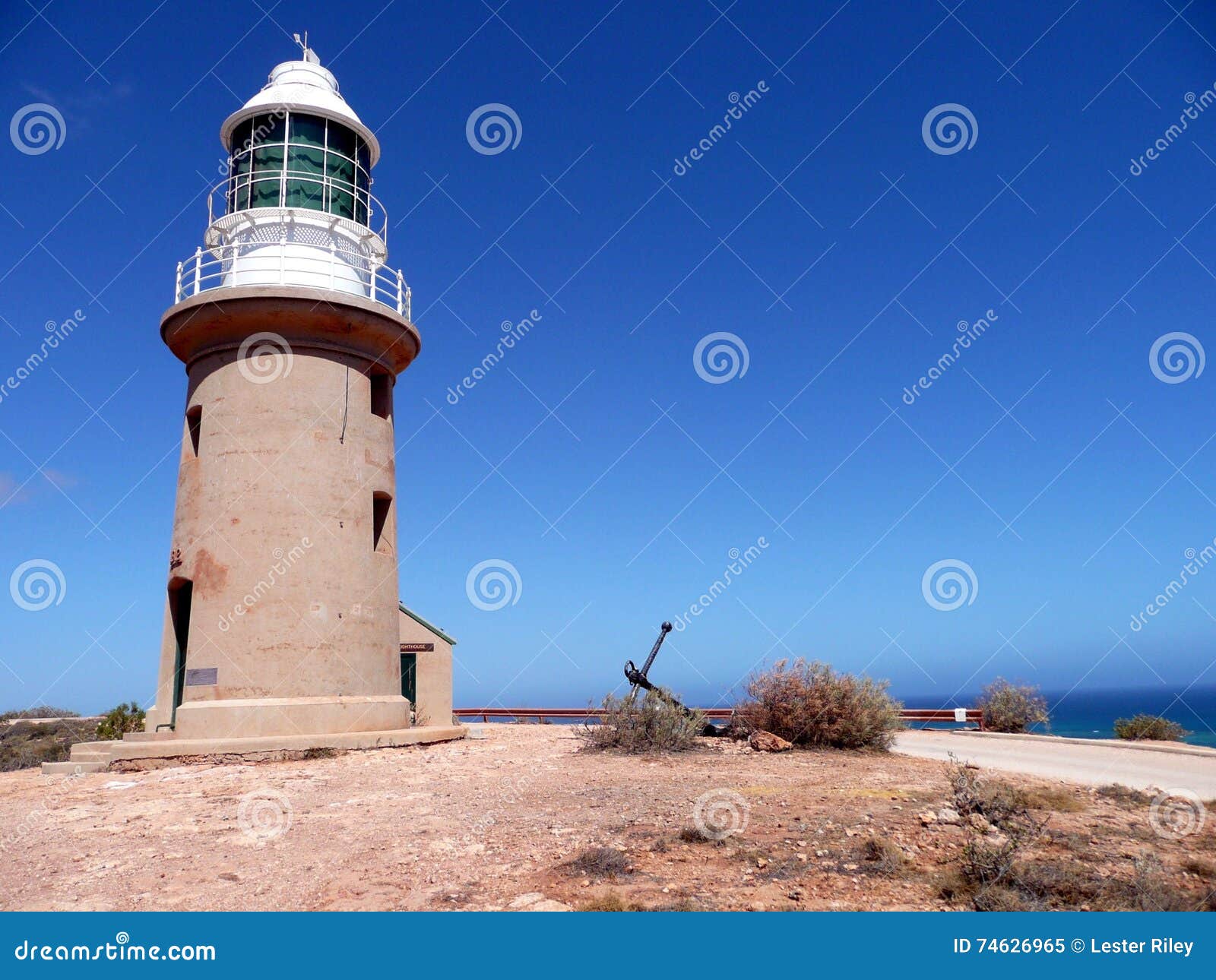 The Vlamingh Head Lighthouse Is Located 17km North Of The Exmouth