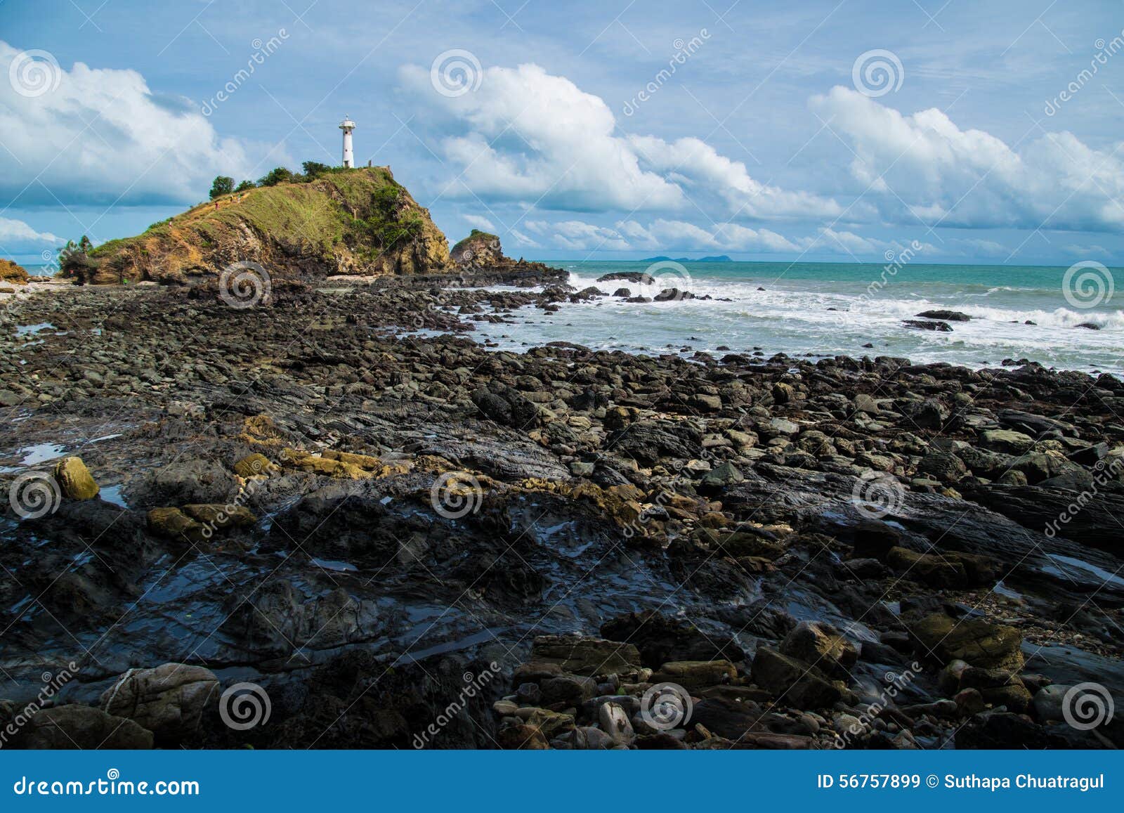 Lighthouses. Latarnie morskie przy Lanta wyspy @krabi @thailand Swój builded przy parkiem narodowym i teraz dezerterujący