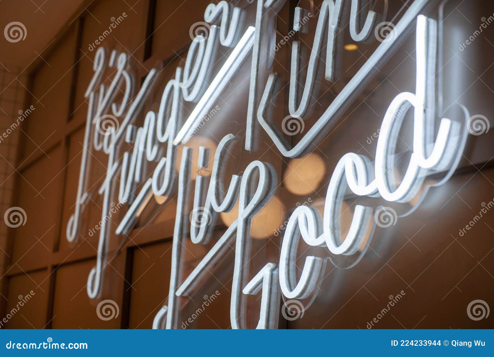 Lighting and AD stock photo. Image of lamp, advertisement 224233944