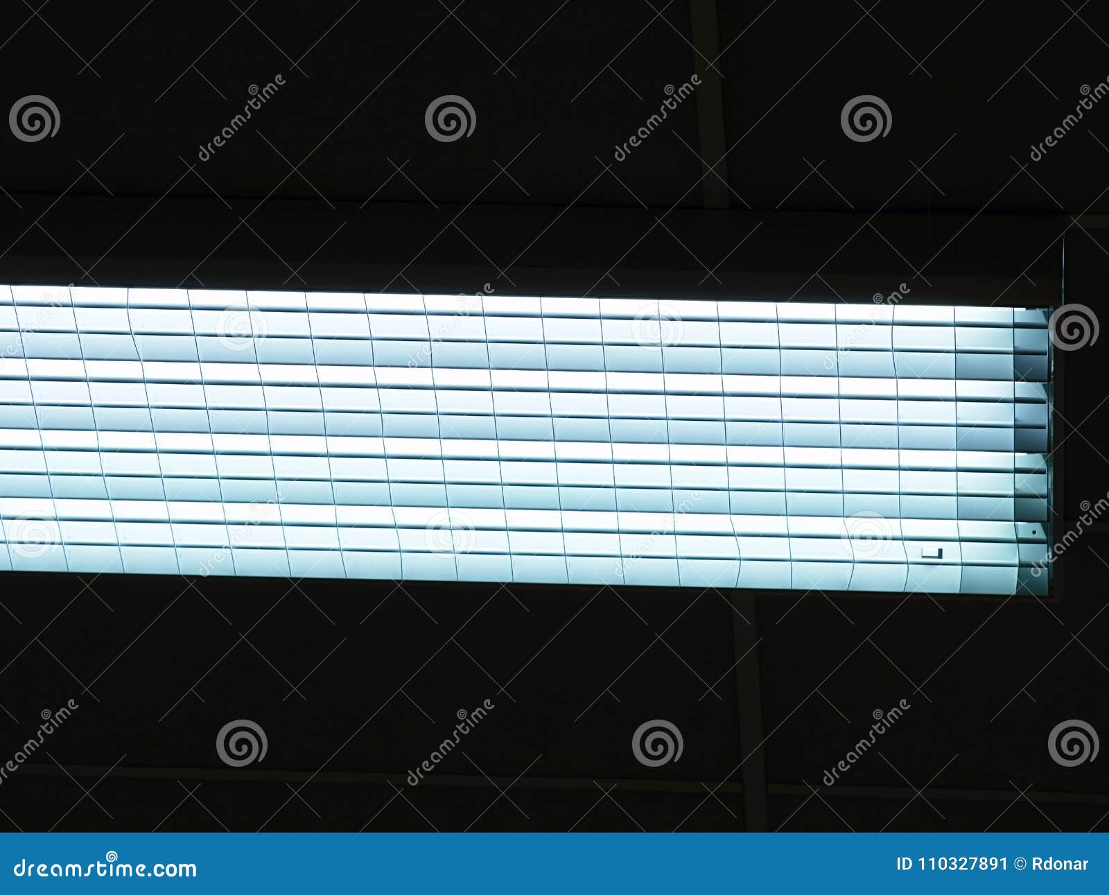 Lighting Ceiling Panels Fluorescent Lamps On The Modern
