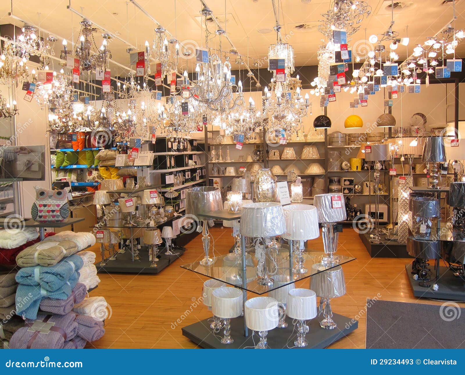 Lighting Department In A Store Editorial Stock Photo Image Of