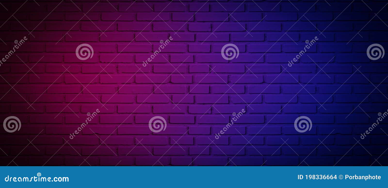 Lighting Effect Neon Light on Brick Wall Texture for Party or Club Bar  Background Decoration Stock Photo - Image of design, bright: 198336664