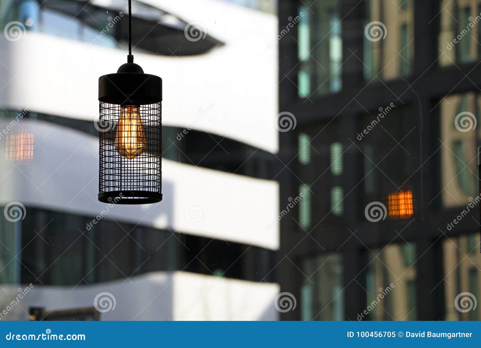 Lighting lantern in a cafe stock image. Image of glowing 100456705