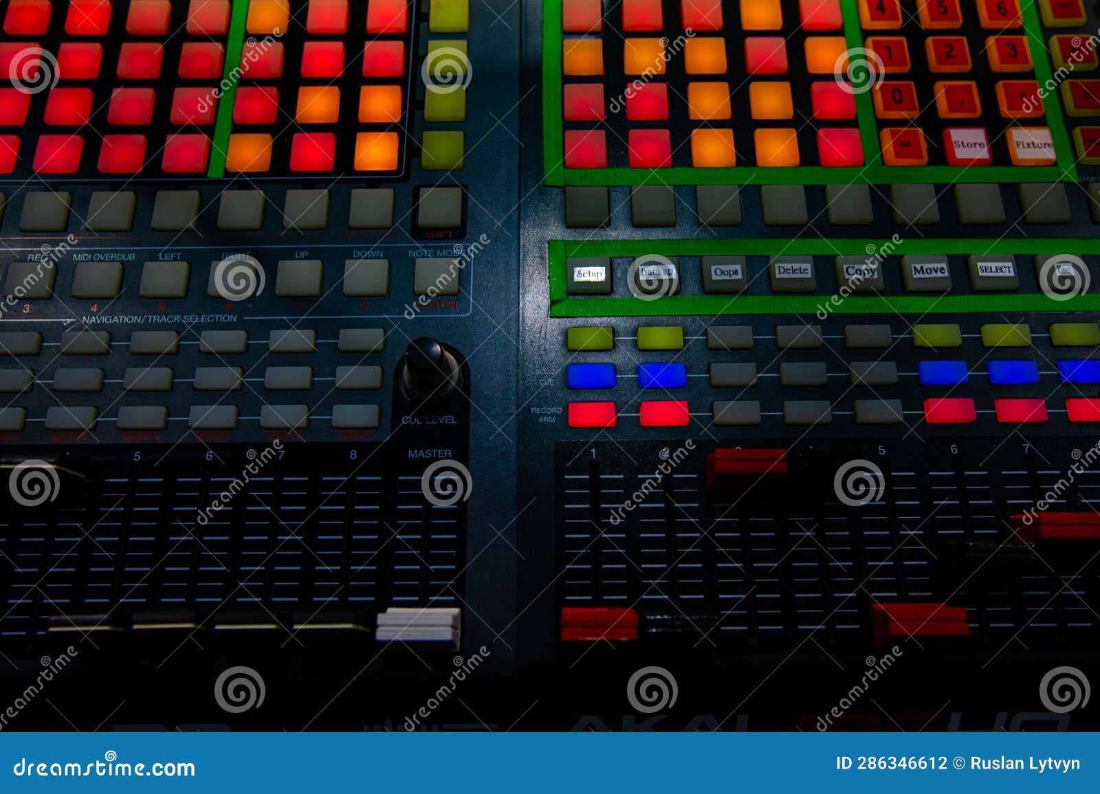 Lighting Technician Equipment Stock Photo Image of illuminated