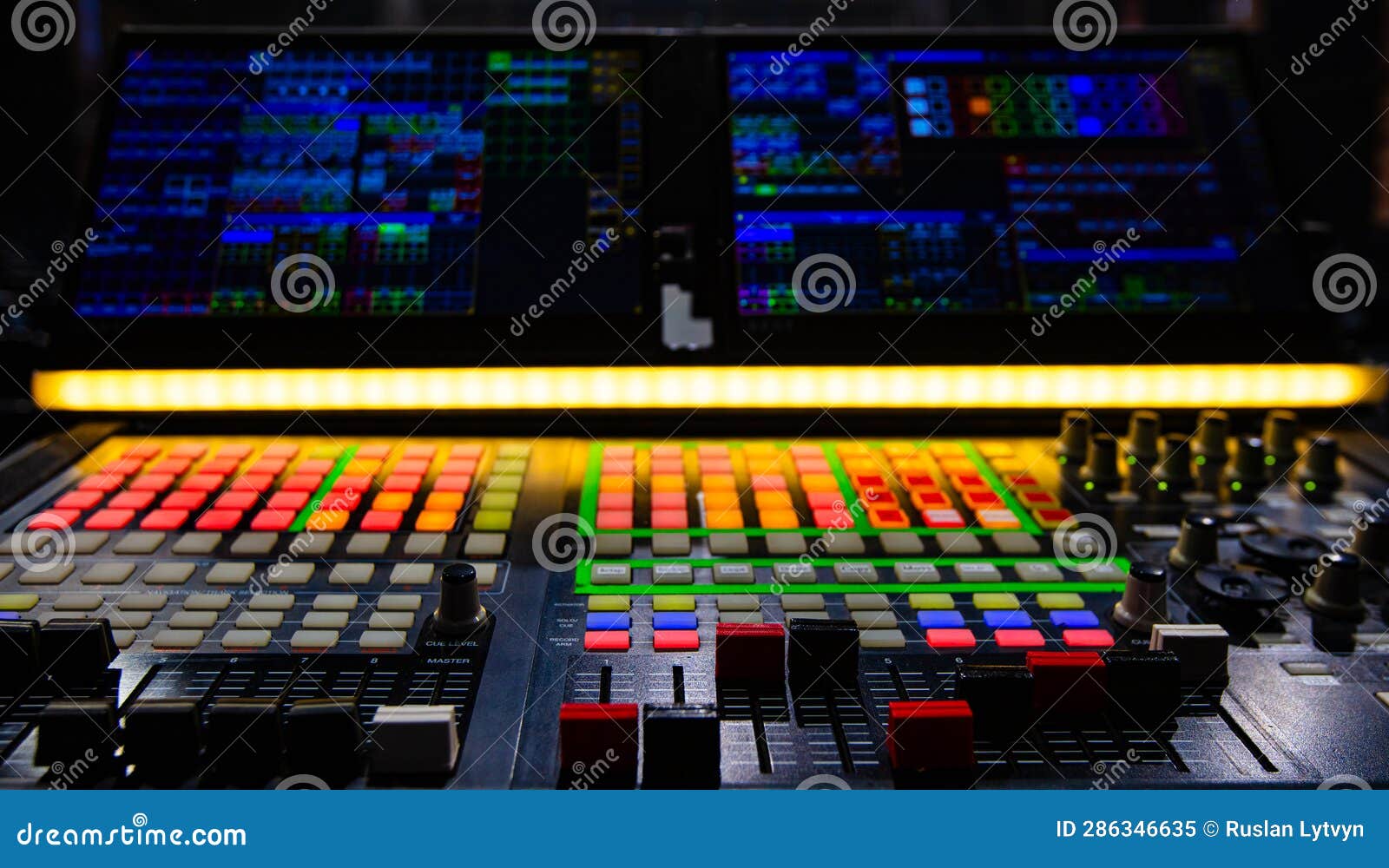 Lighting Technician Equipment Stock Image Image of equipment, concert 286346635