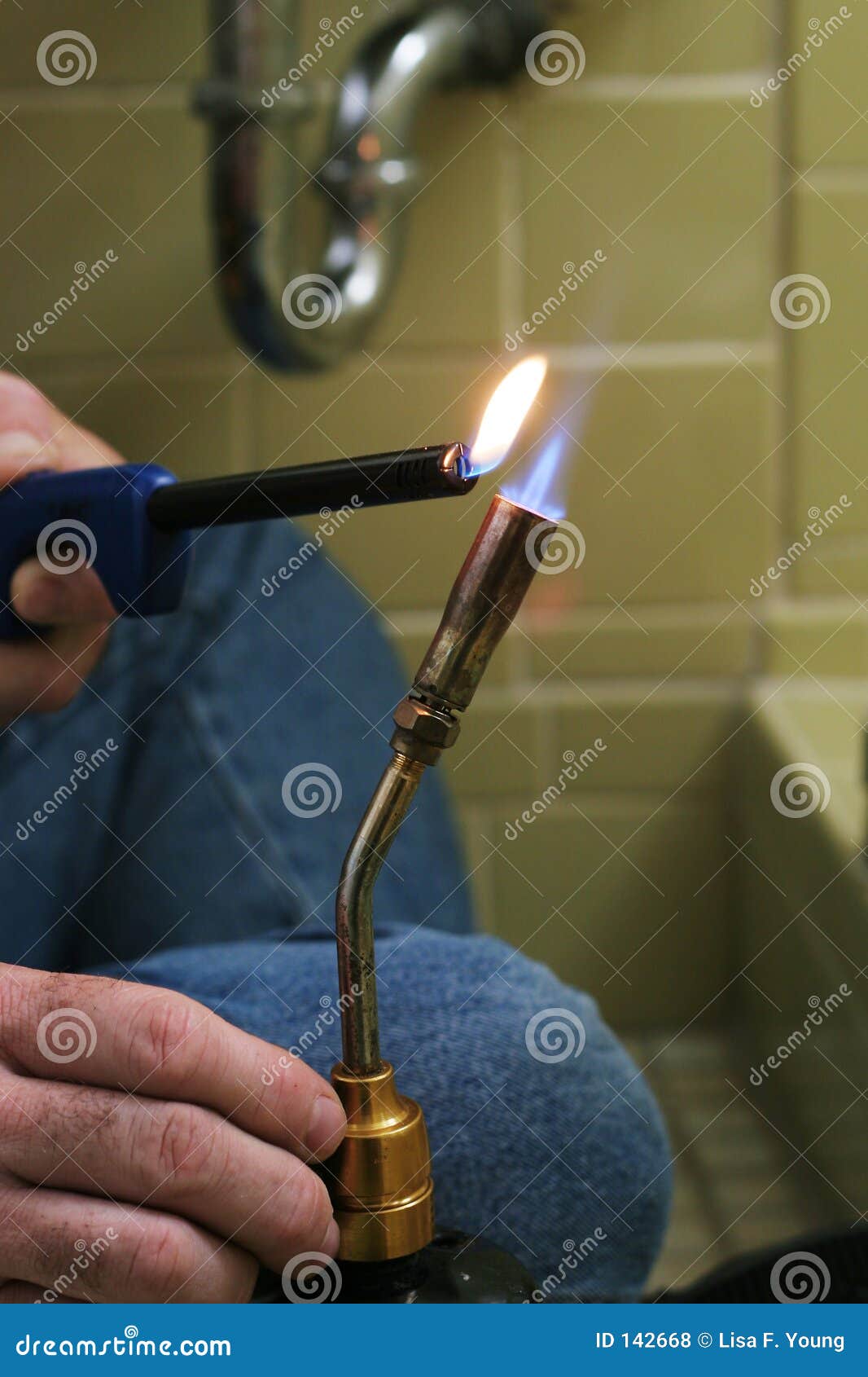 torch welding lighting