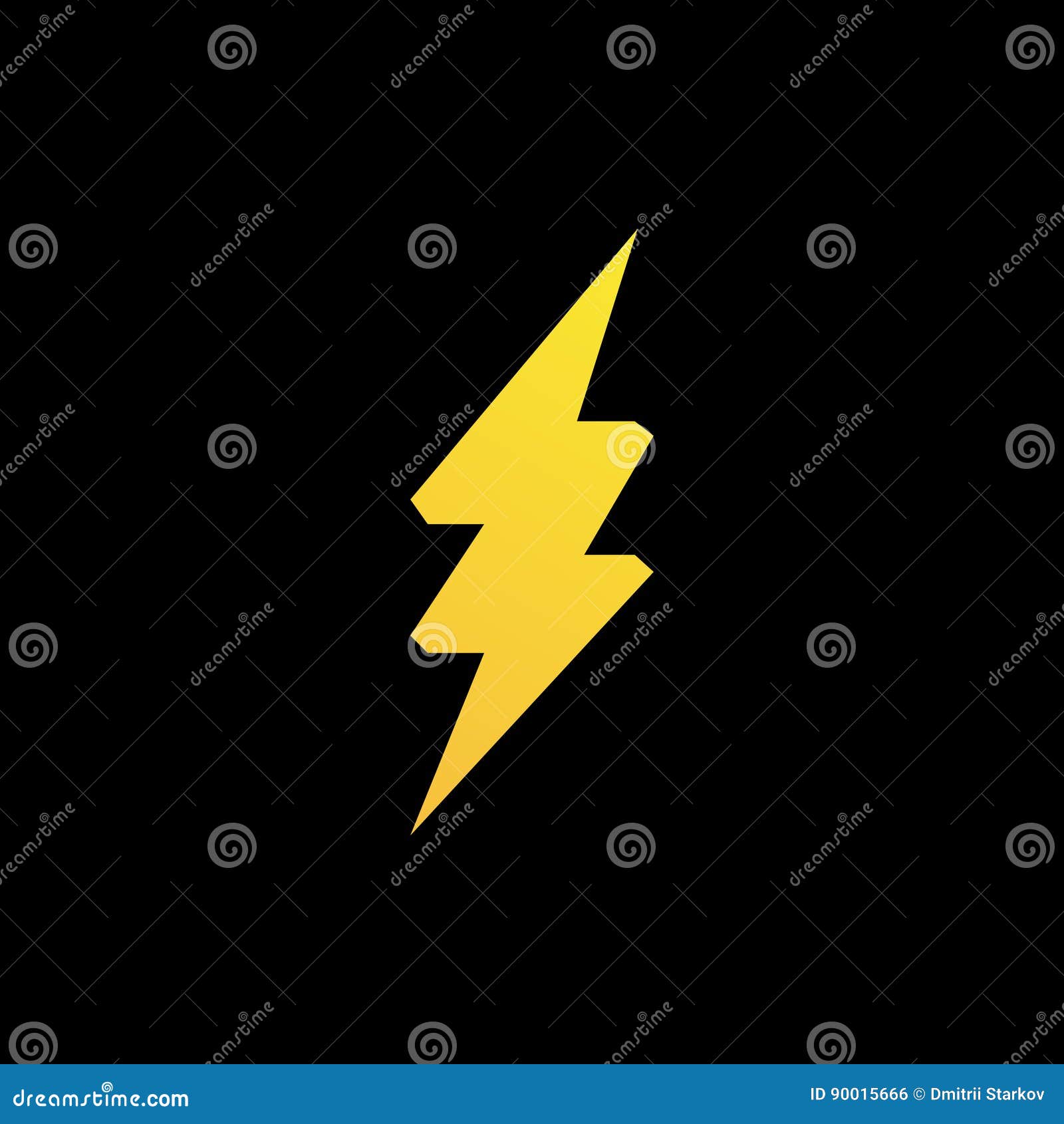 lightning bolt black background