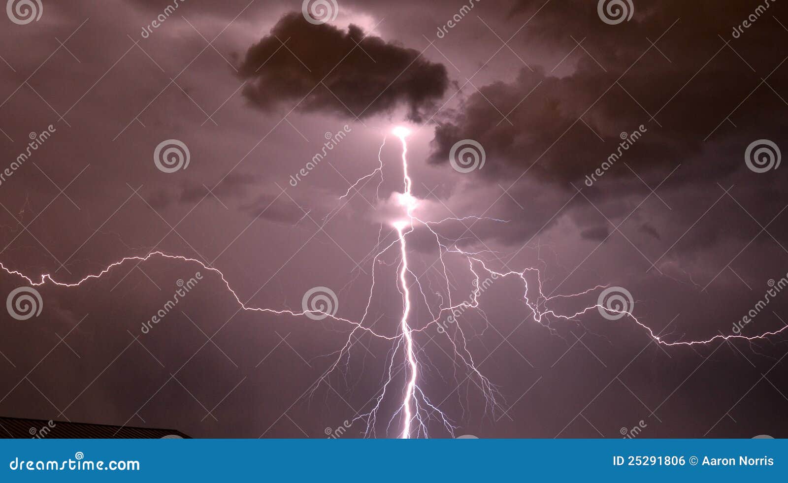 Lightning Storm in Denver, Colorado Stock Photo Image of storm, long