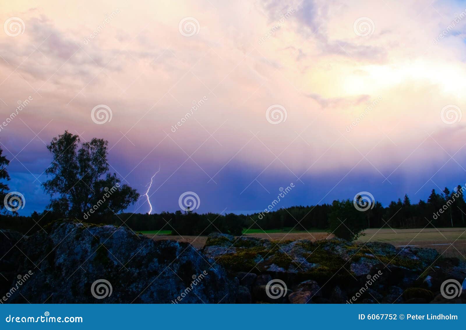 Lightning storm strikes stock photo. Image of charge, storm - 6067752