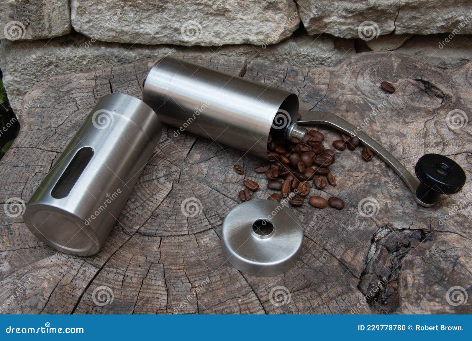 Lightweight Coffee Grinder for Camping and the Outdoor Life with Coffee