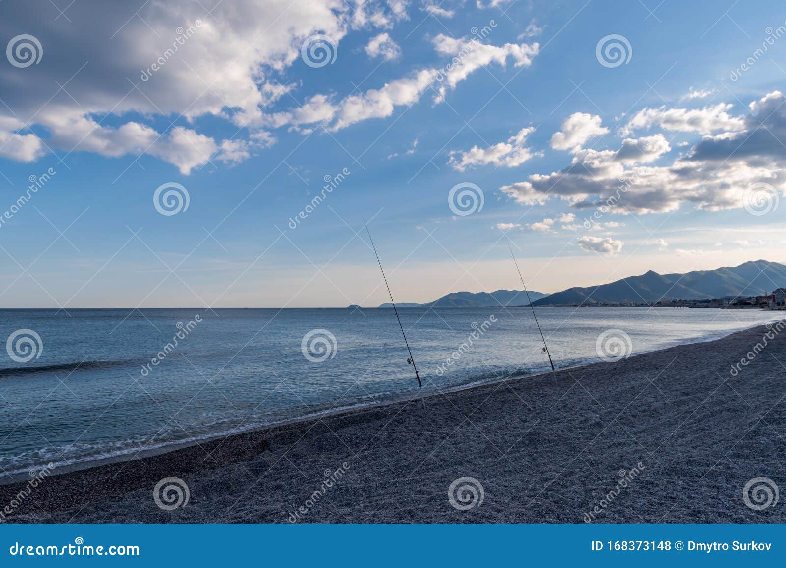 Italian Riviera, Ligurian Sea, Mediterranean Stock Photo - Image of ...