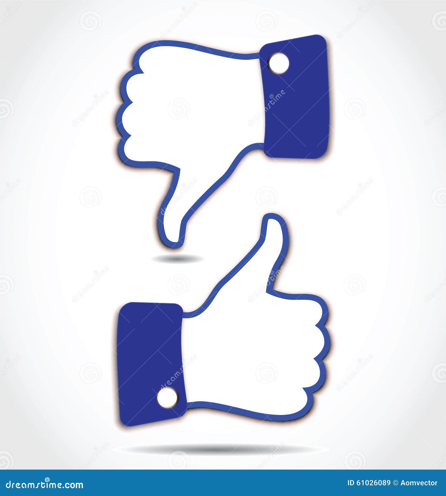 like and unlike thumps