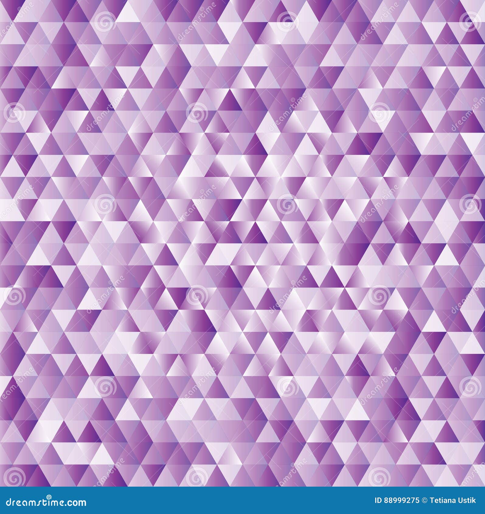 Lilac Abstract Triangles Background Stock Vector Illustration of