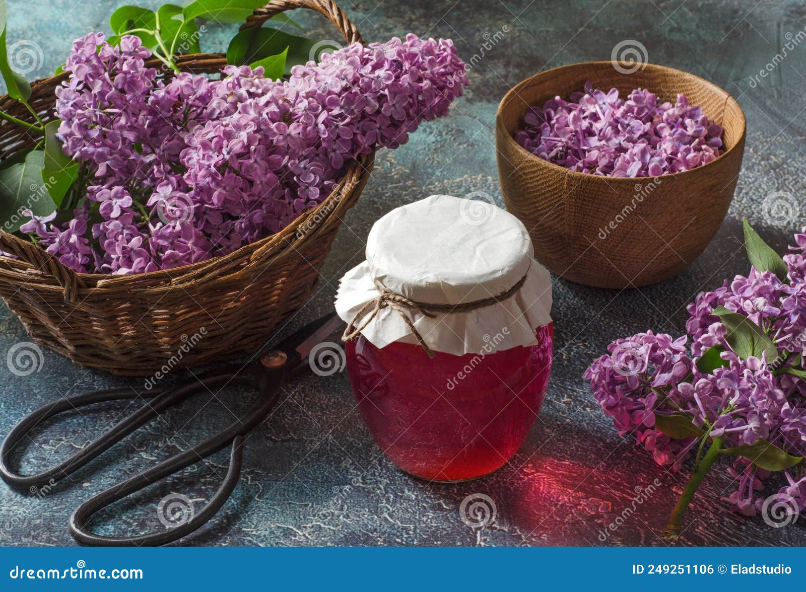 Lilac flowers syrup stock photo. Image of garden, petals 249251106