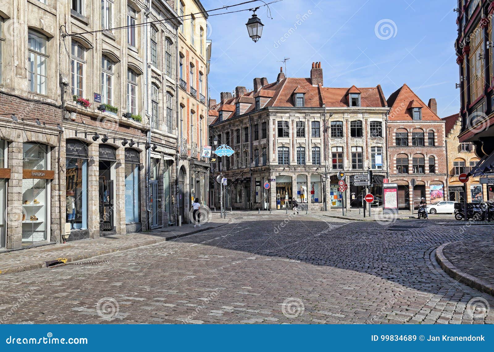 Louise De Bettignies in Lille, Stock Image - Image of entrance, entry: