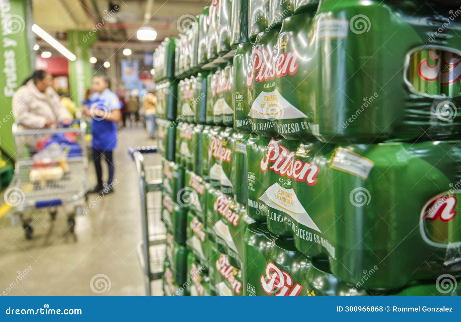 Lima, Peru, July 2023: Pilsen Callao, Traditional Peruvian Beer from ...