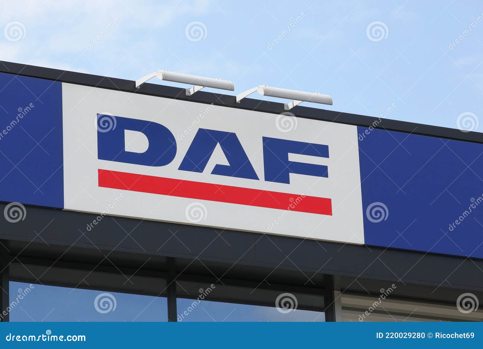 Daf Logo On A Building Editorial Image Image Of Paccar 220029280